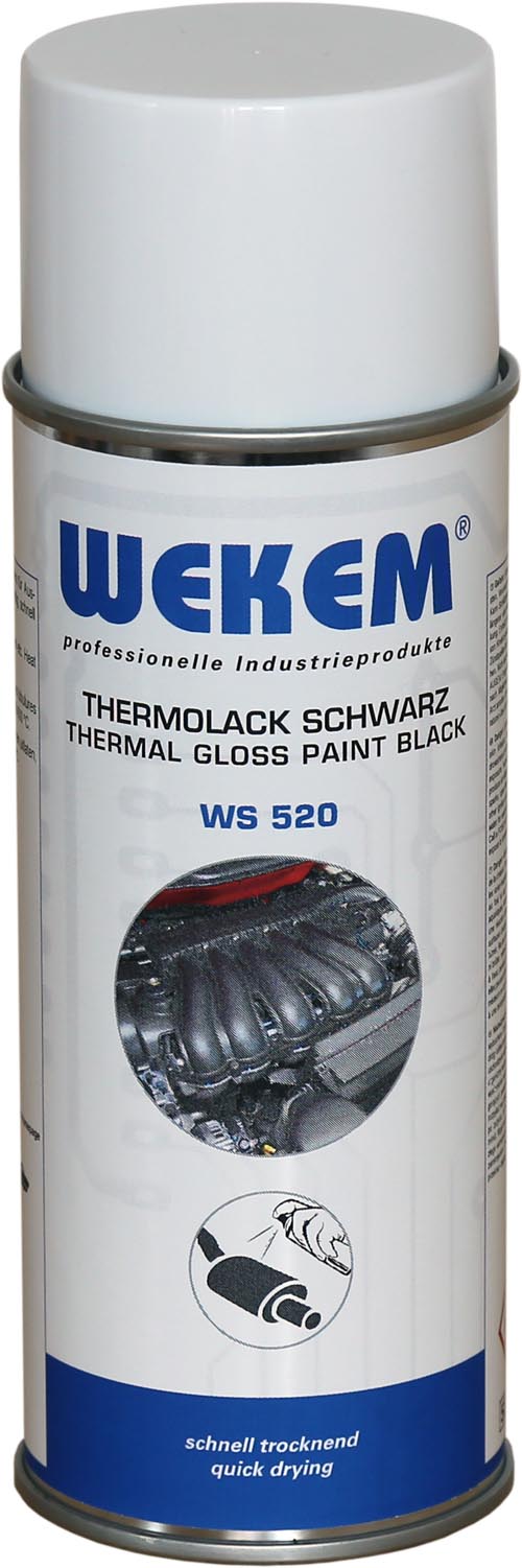Thermolack schwarz WS 520